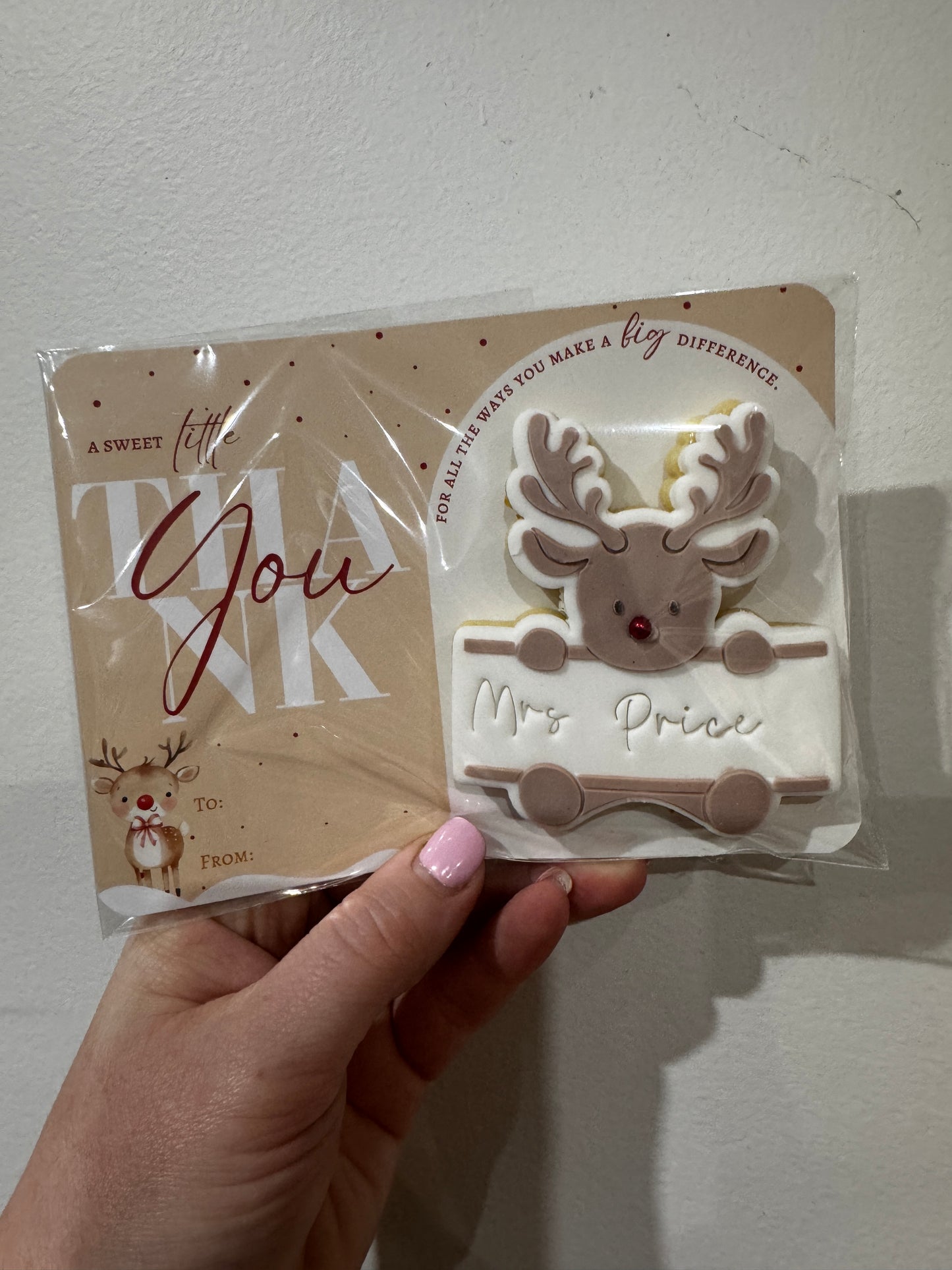 New” Thank you personalised