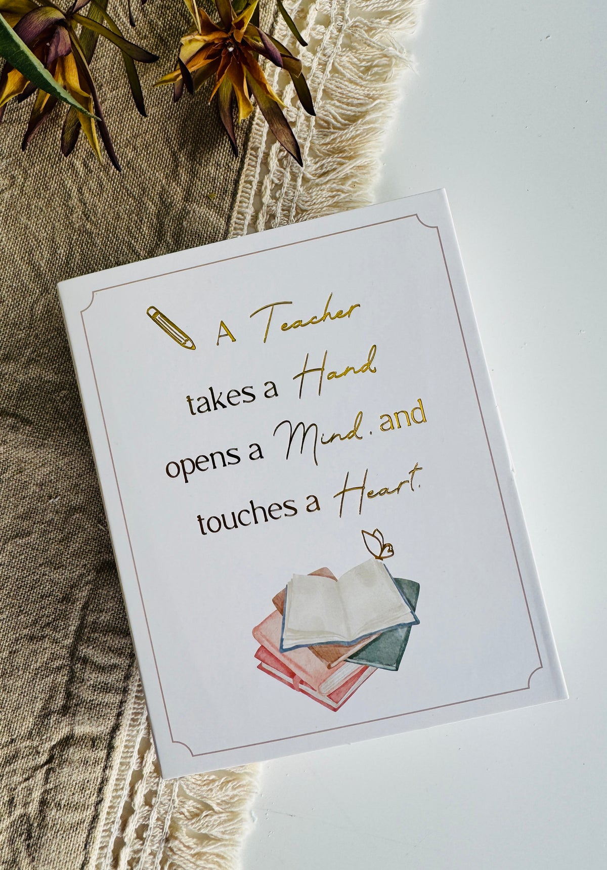 Teacher cookie card box
