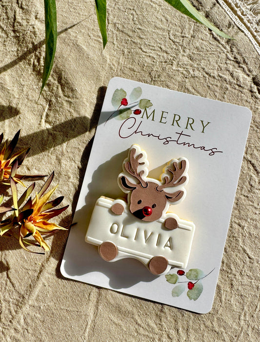 Personalised Reindeer