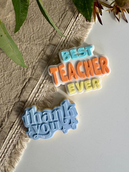 Best teacher/thank you twin set