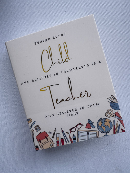 Teacher card box
