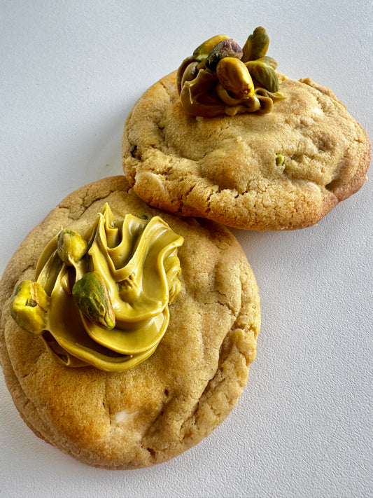 Pistachio white choc