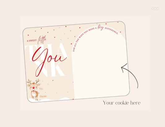 New” Thank you personalised