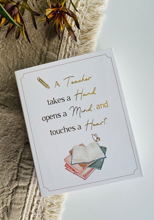 Teacher cookie card box